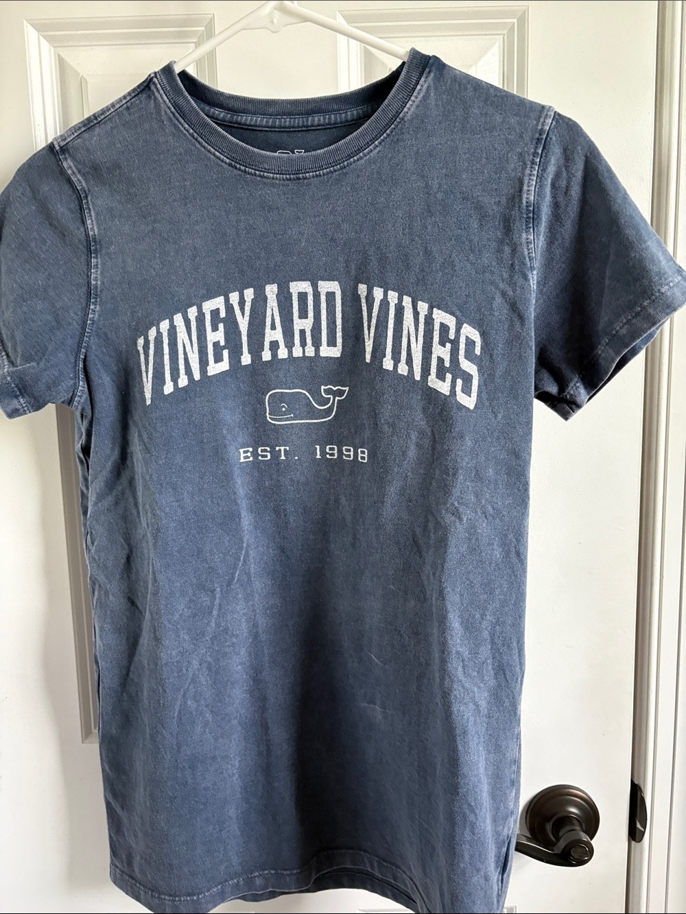 Vineyard Vines Sunwashed Vintage Blue Tee T-Shirt XS